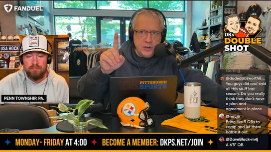 DK's Double Shot of Steelers: Do they like QBs? taken in Pittsburgh (Videos)